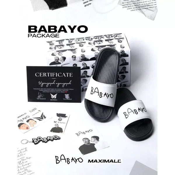 Sandal Slide Maximall X Babayo White Series