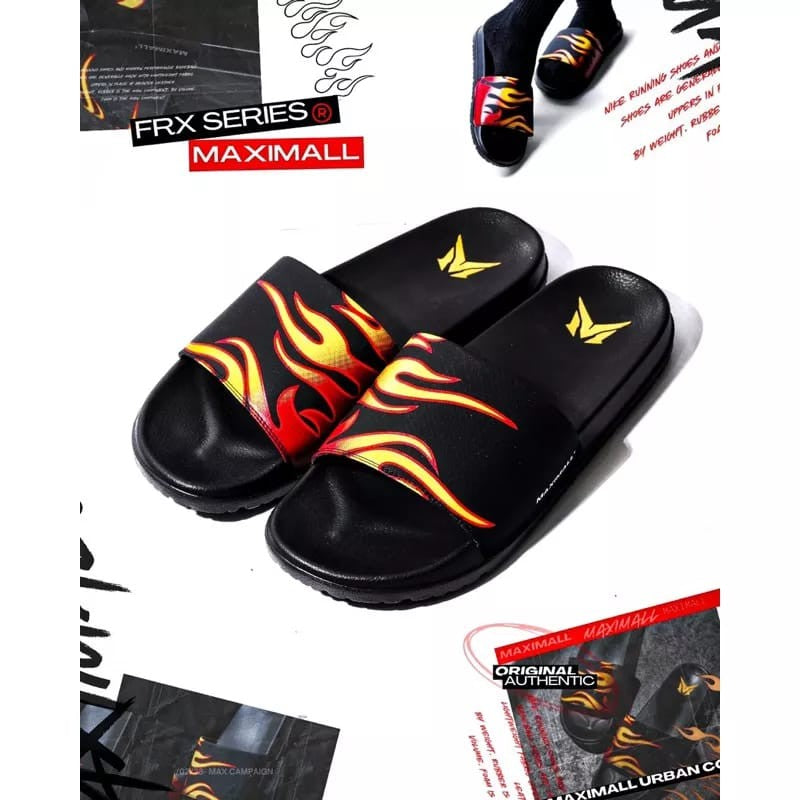 Sandal Slide Maximall FRX Black series