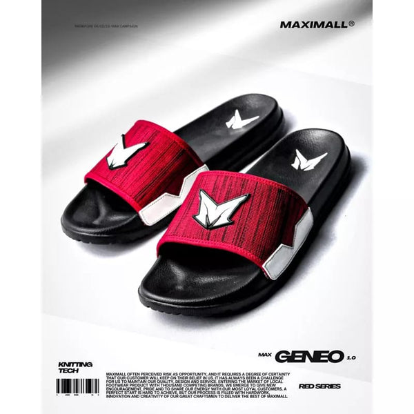 Sandal Slide Maximall Max-Geneo Red Series