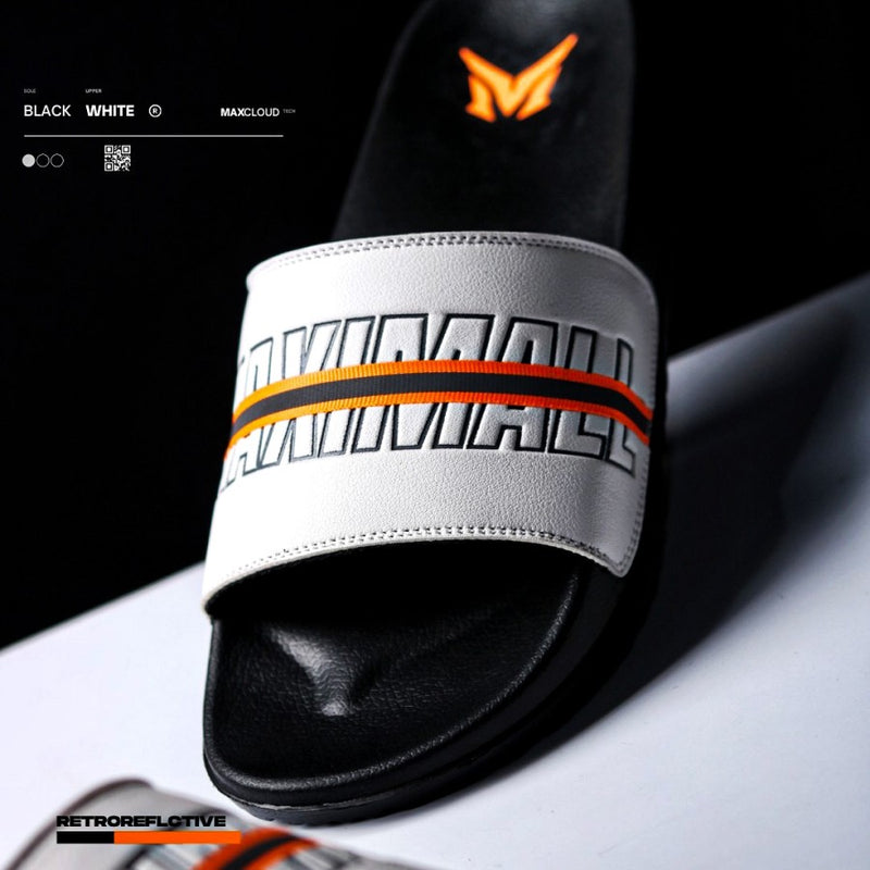 Sandal Slide Maximall RTX White / Orange Series