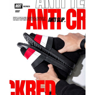 Sandal Slide Maximall TRX-01 Black Red White Series
