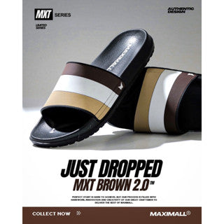Sandal Slide Maximall TRX-01 Brown Series