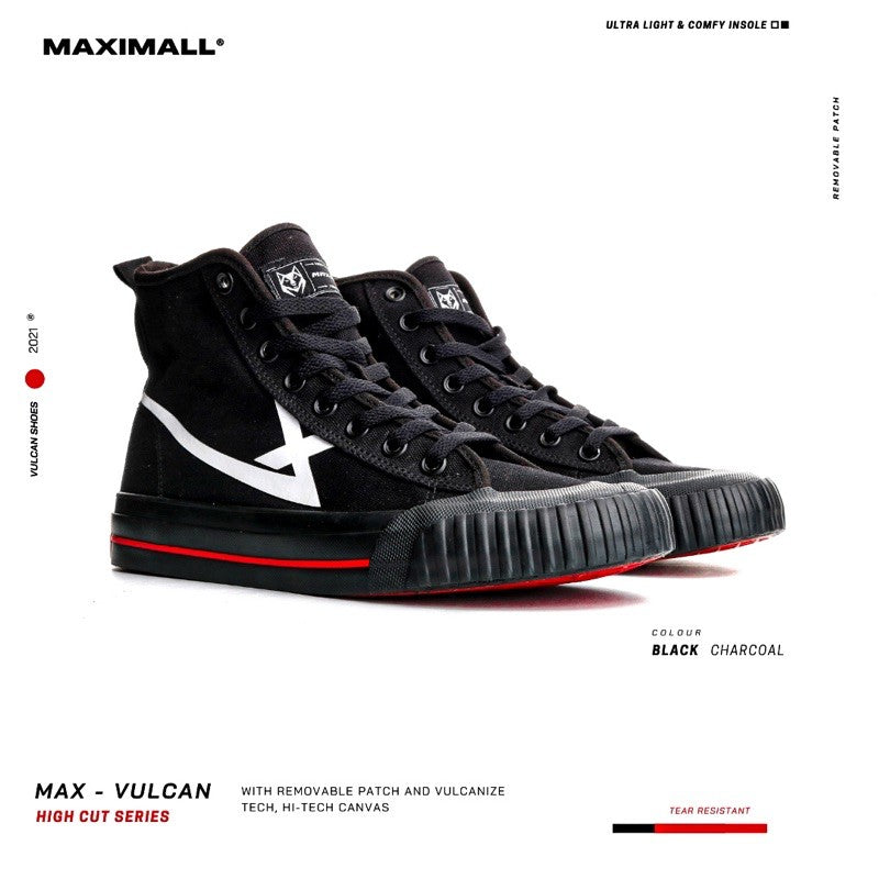 Maximall MAX-VULCAN HIGHCUT Black