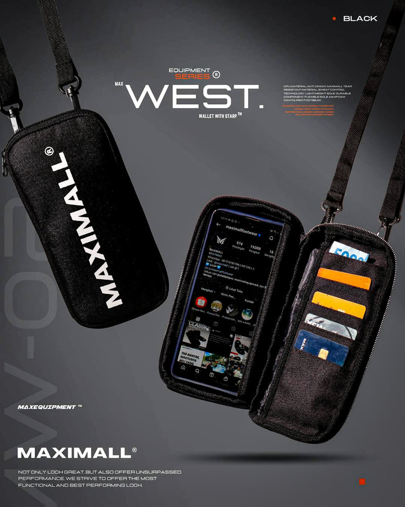 Maximall West Wallet Bag Black Series