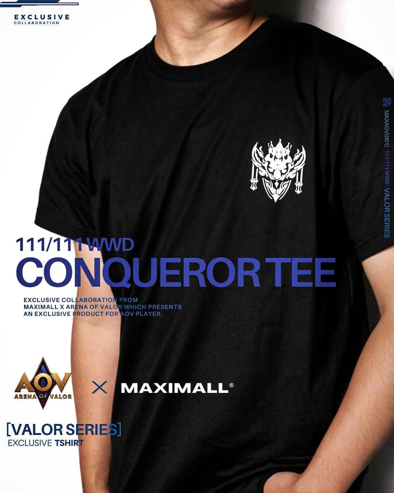 Maximall X AOV Conqueror Tee Black Series