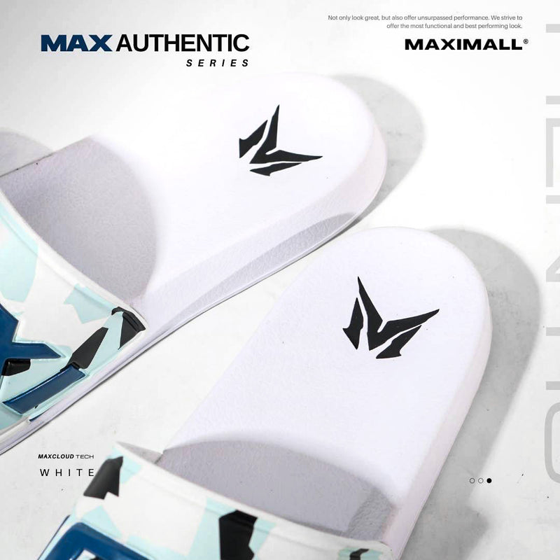 Maximall Authentic White Navy Camou Series